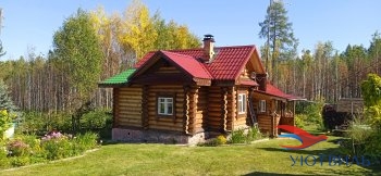 Бревенчатый дом в СНТ Ветеран в Домодедово - domodedovo.yutvil.ru