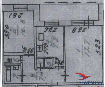 Продается 2/3 доли в 2-х комнатной квартире на Восстания 97 в Домодедово - domodedovo.yutvil.ru - фото 12